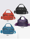 Fouvor Women's Nylon Bag 2025 New Fashion Large Capacity Shoulder Bags Oxford Handbag Ladies Casual Travel Canvas Tote 2587-10