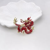 New Cute Vivid Flying Bird Brooch Ladies  Animal Hummingbird Phoenix Pigeon Crane Flamingo Pin Buckle Party Leisure