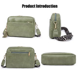 Crossbody Bags Purses for Women, Leather Cross Body Bags with Adjustable Strap, Women's Shoulder Handbags 2024