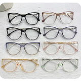 Fashion Reading Glasses Blue Light Protection Female Decorative Eyeglasses Frames Presbyopia Computer Glasses Окуляри Жіночі