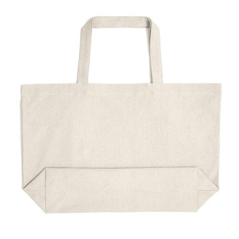 Large ECO Fashion Durable Women Student Cotton Linen Single Shoulder Bag Shopping Tote Flax Canvas Shopping Bags