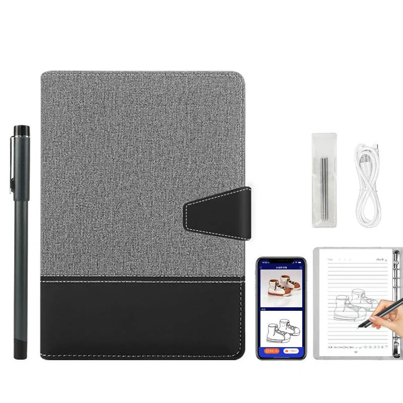 Digital Handwriting Note Book Smart Sync Pen Diary Writing Set Cloud Notebook AI,Voice Drawing Bluetooth Real-time Transmission