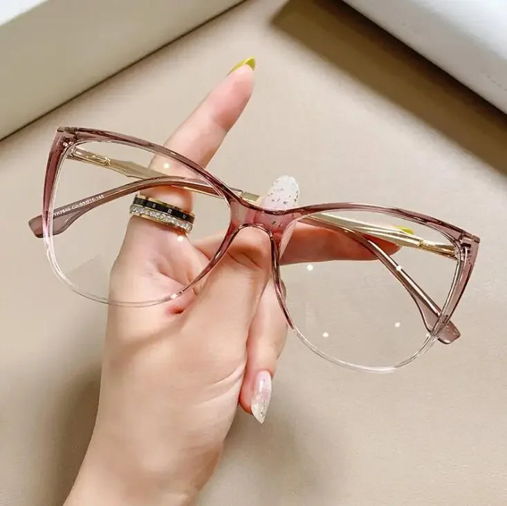Fashion Reading Glasses Blue Light Protection Female Decorative Eyeglasses Frames Presbyopia Computer Glasses Окуляри Жіночі