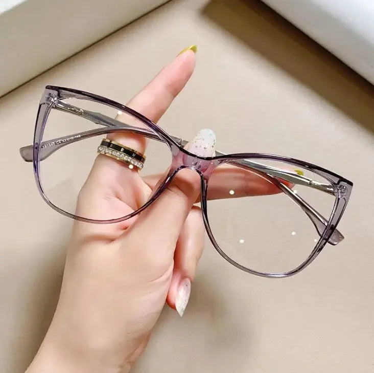Fashion Reading Glasses Blue Light Protection Female Decorative Eyeglasses Frames Presbyopia Computer Glasses Окуляри Жіночі