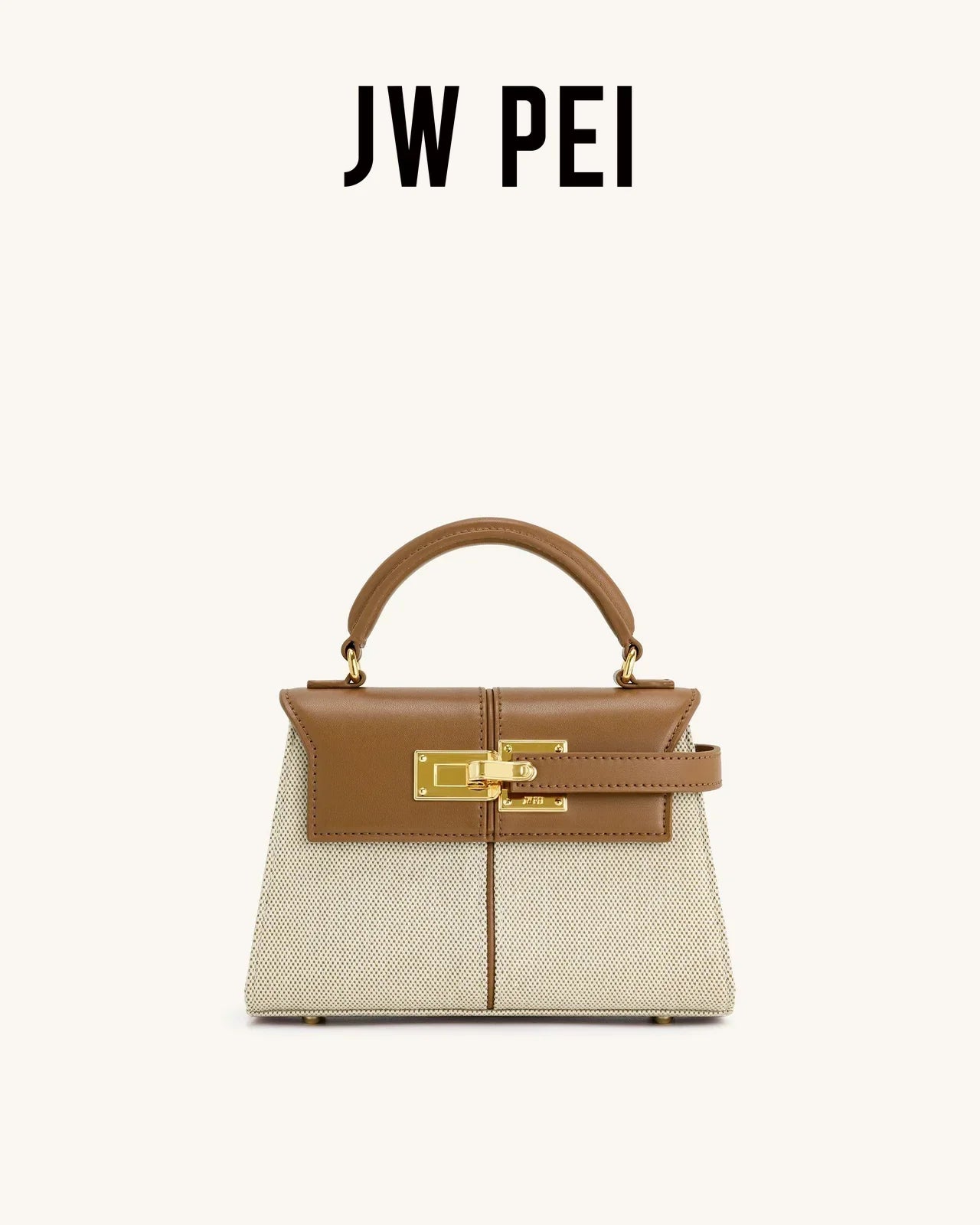 JW PEI Elise Vintage Leather Crossbody Bags for Women Designer Female Small Flap Shoulder Underarm Bag Armpit Handbags Purses