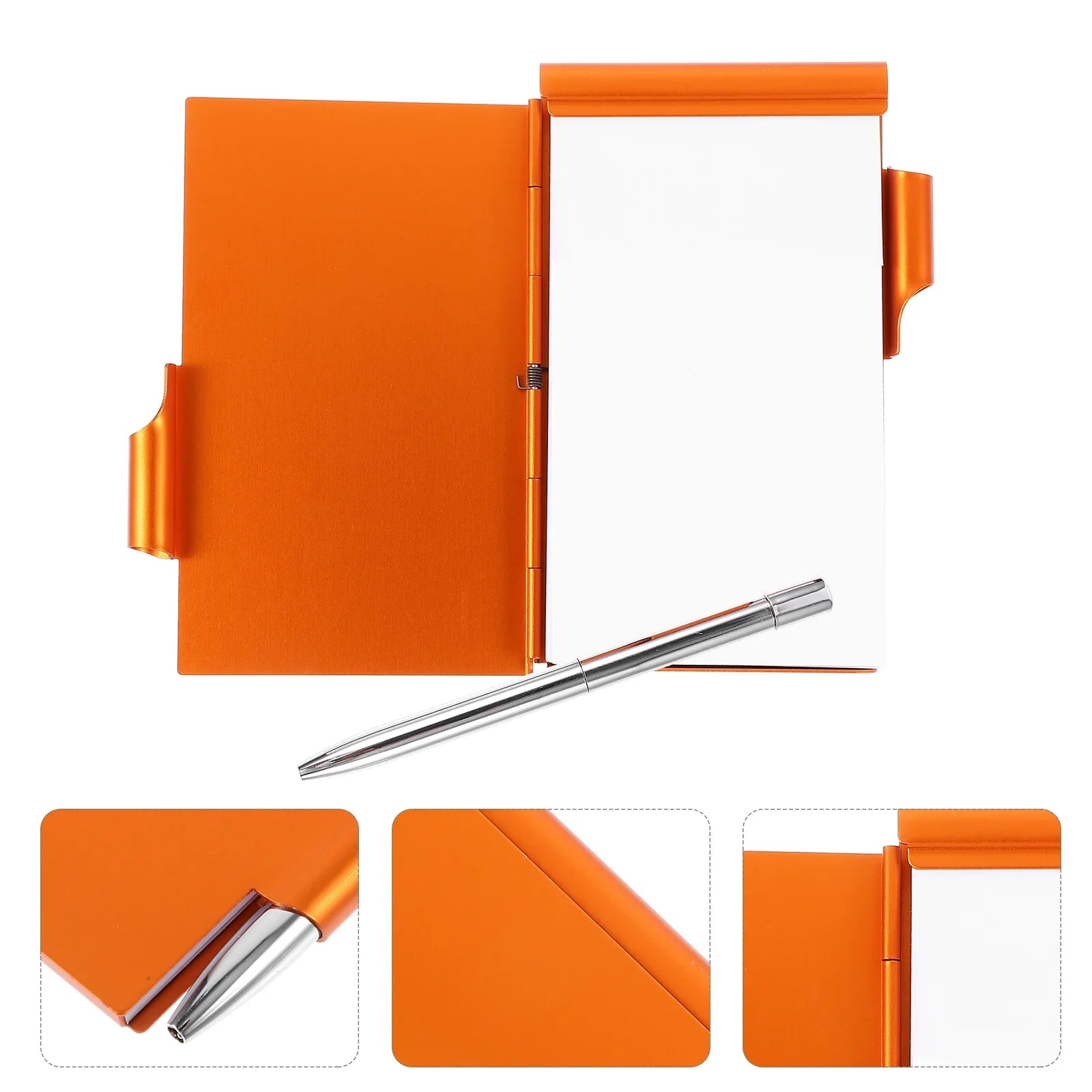 10Pcs Mini Notebook Pocket Personalized LOGO Office Small Gift Notepad Pocket Note Planner Case Notepad With Pen Small Notebook